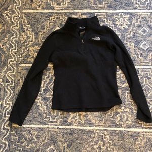 TNF Quarter Zip Fleece Black